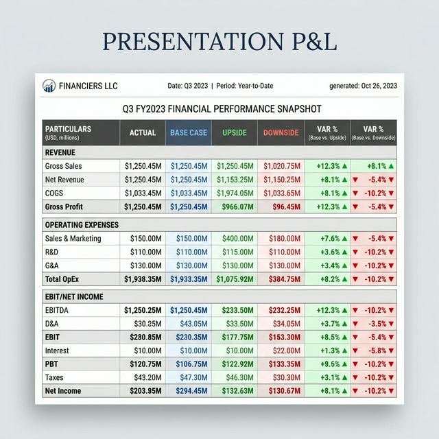 Presentation P&L